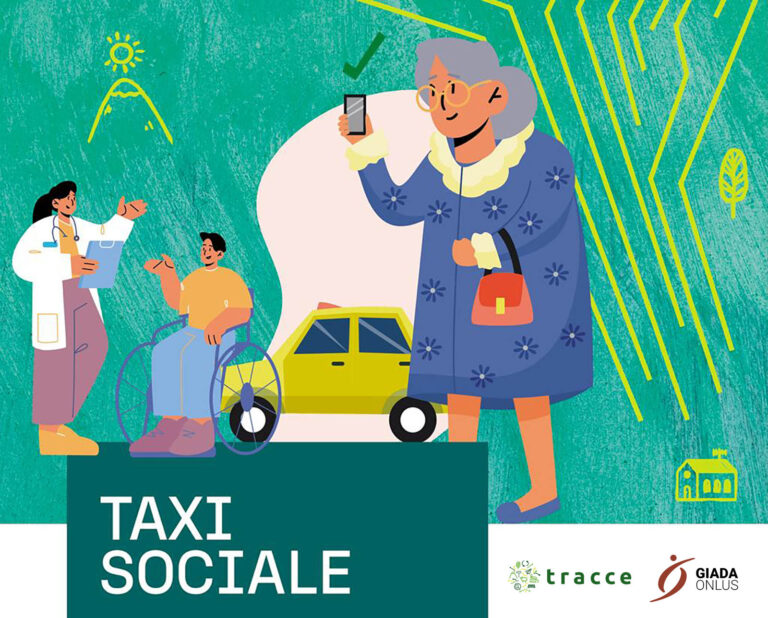 Veicolo del servizio Taxi Sociale di Giada Onlus